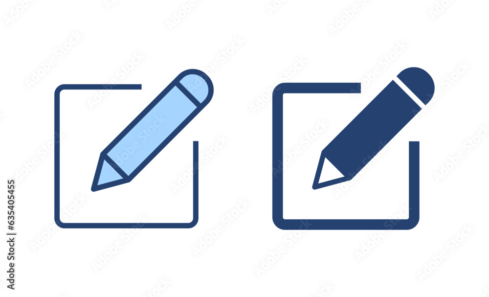 Edit icon vector. edit document sign and symbol. edit text icon. pencil. sign up Edit icon vector. edit document sign and symbol. edit text icon. pencil. sign up