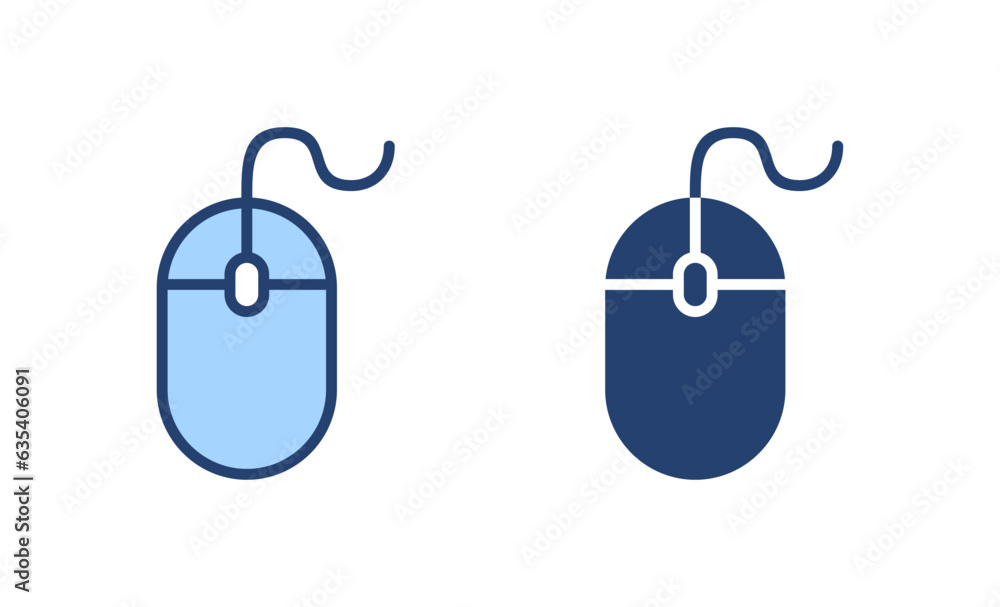 Mouse icon vector. click sign and symbol. pointer icon vector. Mouse icon vector. click sign and symbol. pointer icon vector.