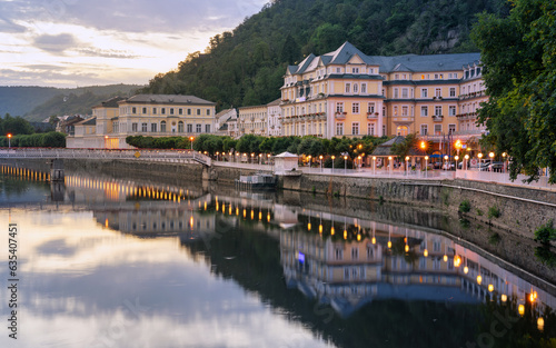 Bad Ems, Lahn valley, Rhineland-Palatinate , Germany