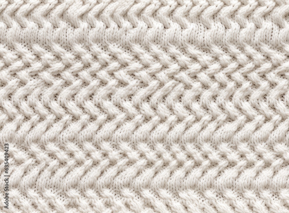 White knitted fabric as background, top view. SEAMLESS PATTERN. SEAMLESS WALLPAPER. Created with Generative AI technology. White knitted fabric as background, top view. SEAMLESS PATTERN. SEAMLESS WALLPAPER. Created with Generative AI technology.