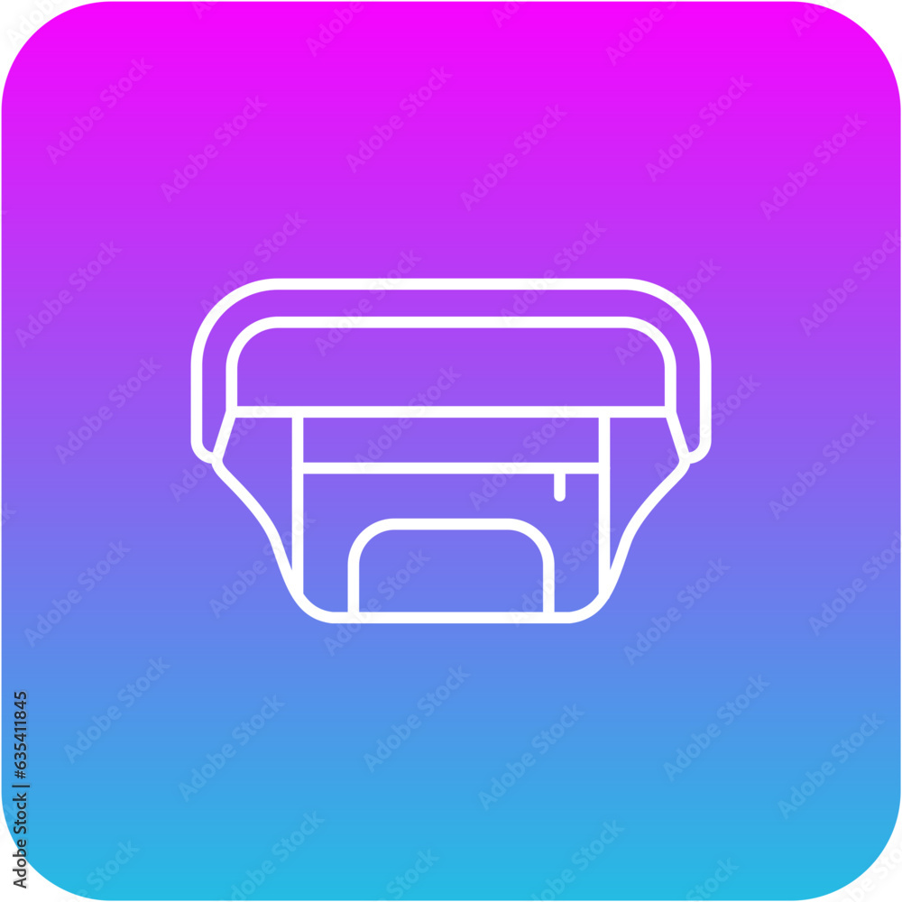 Waist Bag Icon Waist Bag Icon