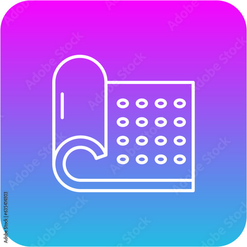 Yoga Mat Icon