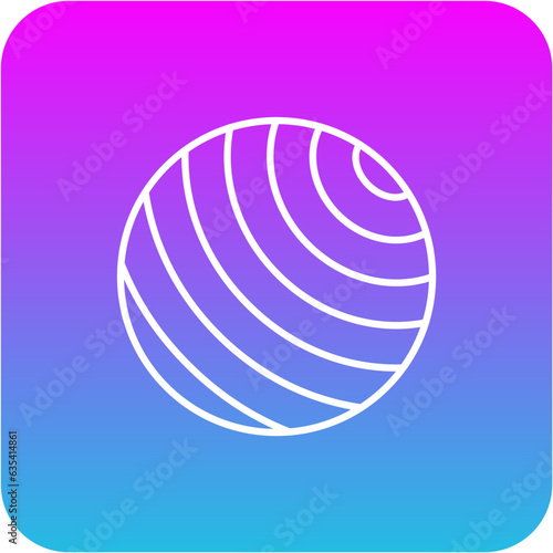 Gym Ball Icon