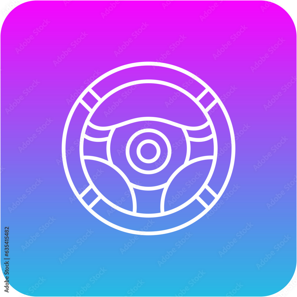 Steering Wheel Icon