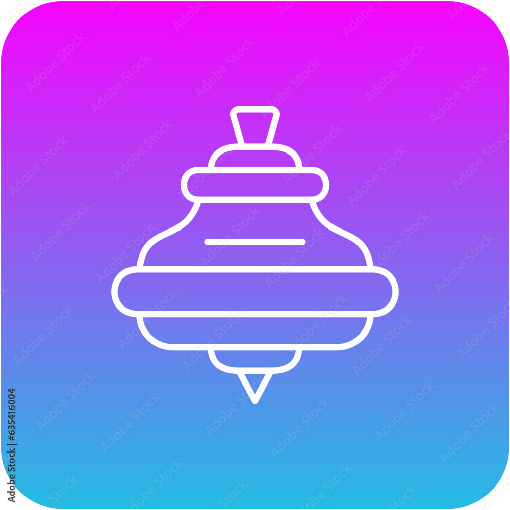 Spinning Top Icon Spinning Top Icon