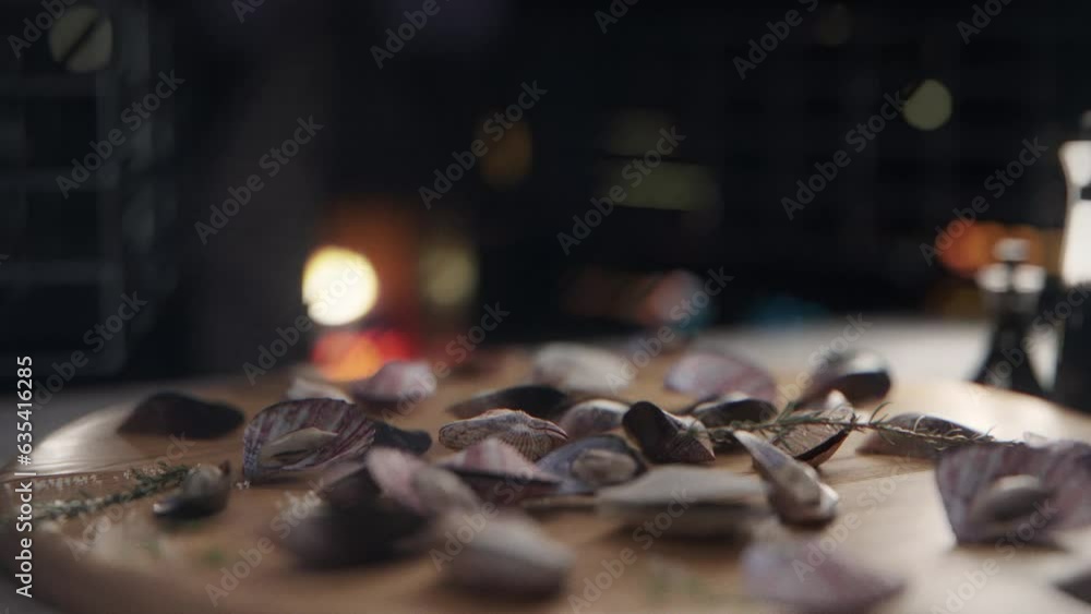 3D cinematic render of a fresh oysters on a round plate .Oyster season. Seafood dish. Oyster on the half shell. 3D cinematic render of a fresh oysters on a round plate .Oyster season. Seafood dish. Oyster on the half shell.
