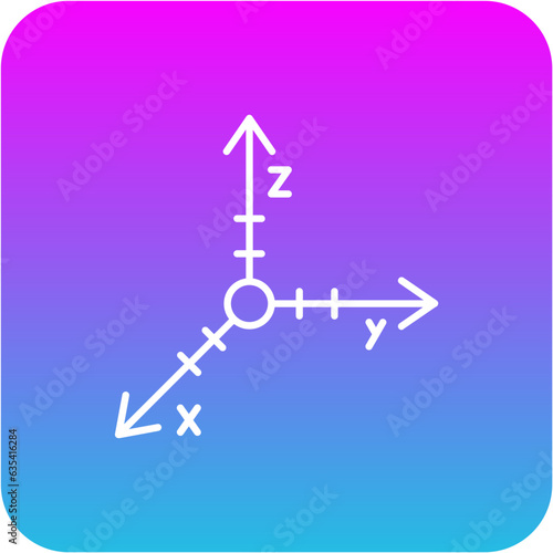Coordinate Axis Icon
