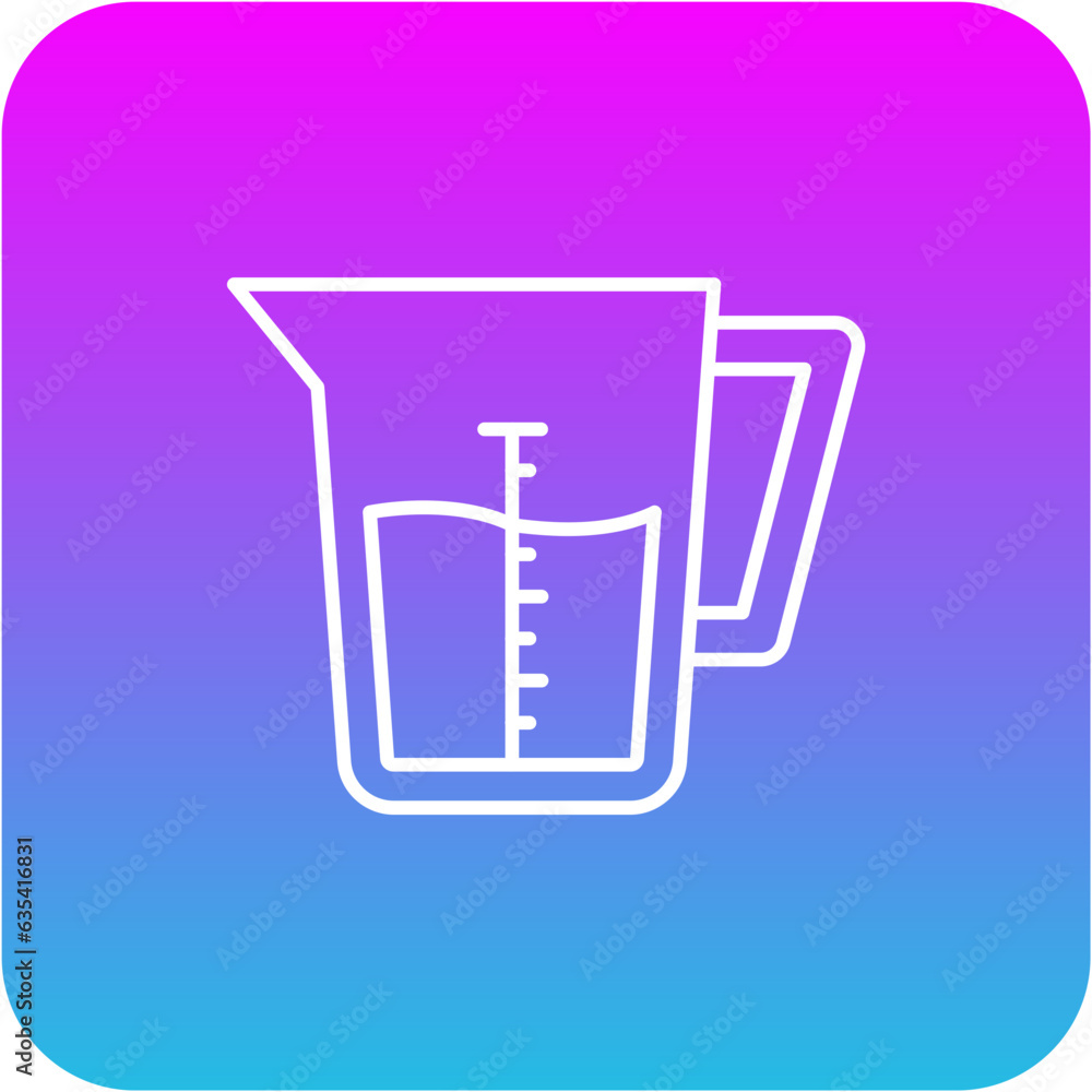 Measuring cup Icon Measuring cup Icon