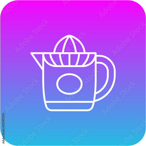 Orange squeezer Icon