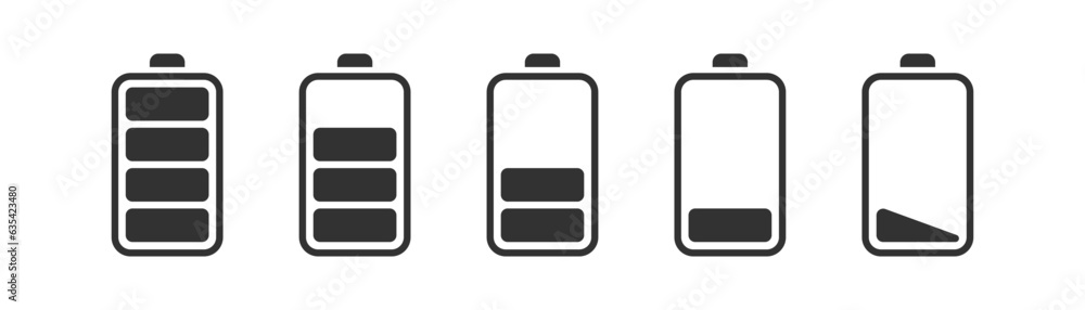 Battery icon. Power energy signs. Charge symbol. Charger for phone symbols. Car accumulator icons. Vector isolated sign. Battery icon. Power energy signs. Charge symbol. Charger for phone symbols. Car accumulator icons. Vector isolated sign.