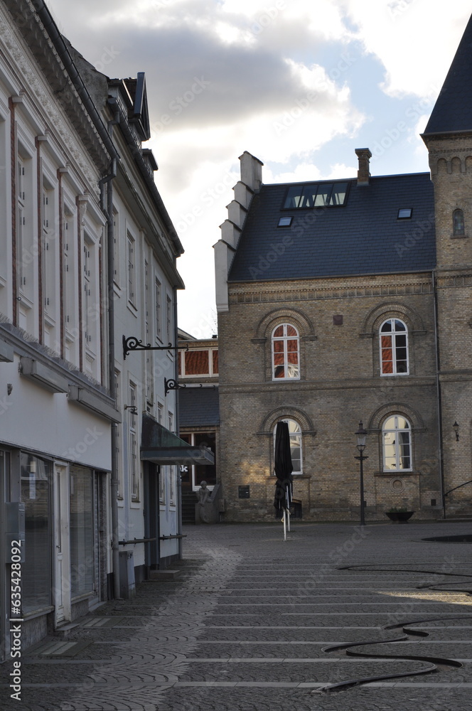 The old city town hall in Varde