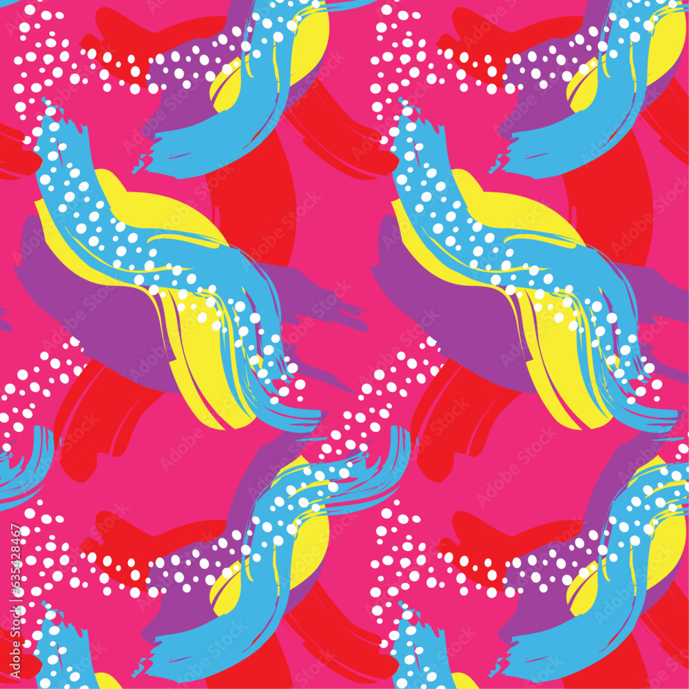 colored paint fabric pattern doll swimsuit colored paint fabric pattern doll swimsuit