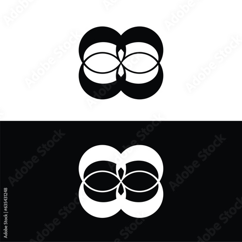 Circle vector logo template design . Circle icon design