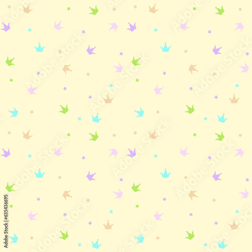 seamless pattern with confetti