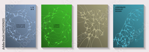 Artificial intelligence concept abstract vector