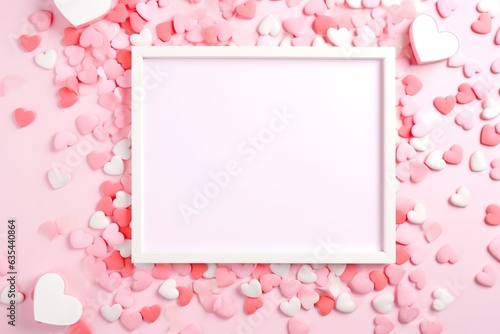 Valentine's Day Mockup Frame: Love & Elegance © Francesco