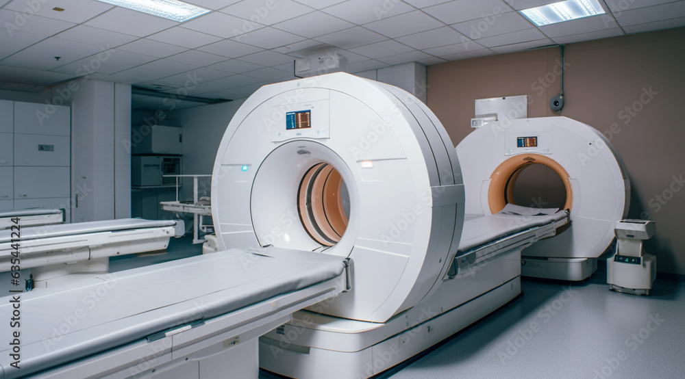A machine for creating MRI images created using Generative AI technology. A machine for creating MRI images created using Generative AI technology.