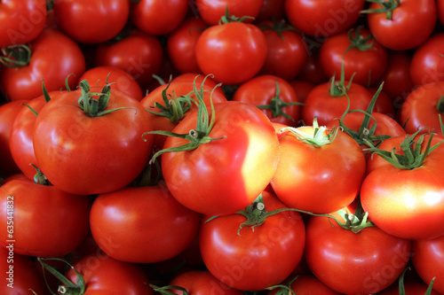 healthy food big red tomatoes