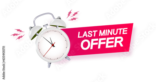 Last minute offer hot sale pink barbie style. Sale countdown badge.Hot sales limited time only discount promotions.Vector