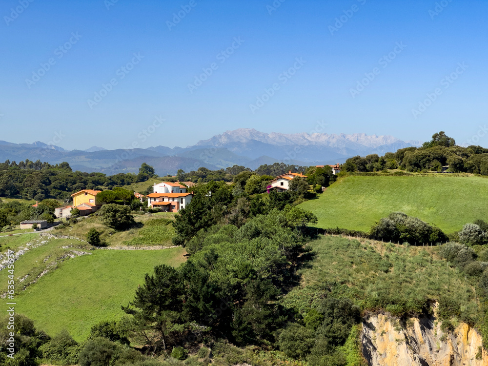 Beautiful views of the Cantabrian coast
