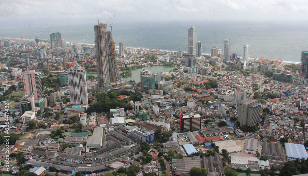 Obraz premium aerial view