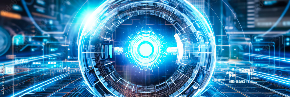 Obraz premium Zukunftstechnologie. Generiert mit KI