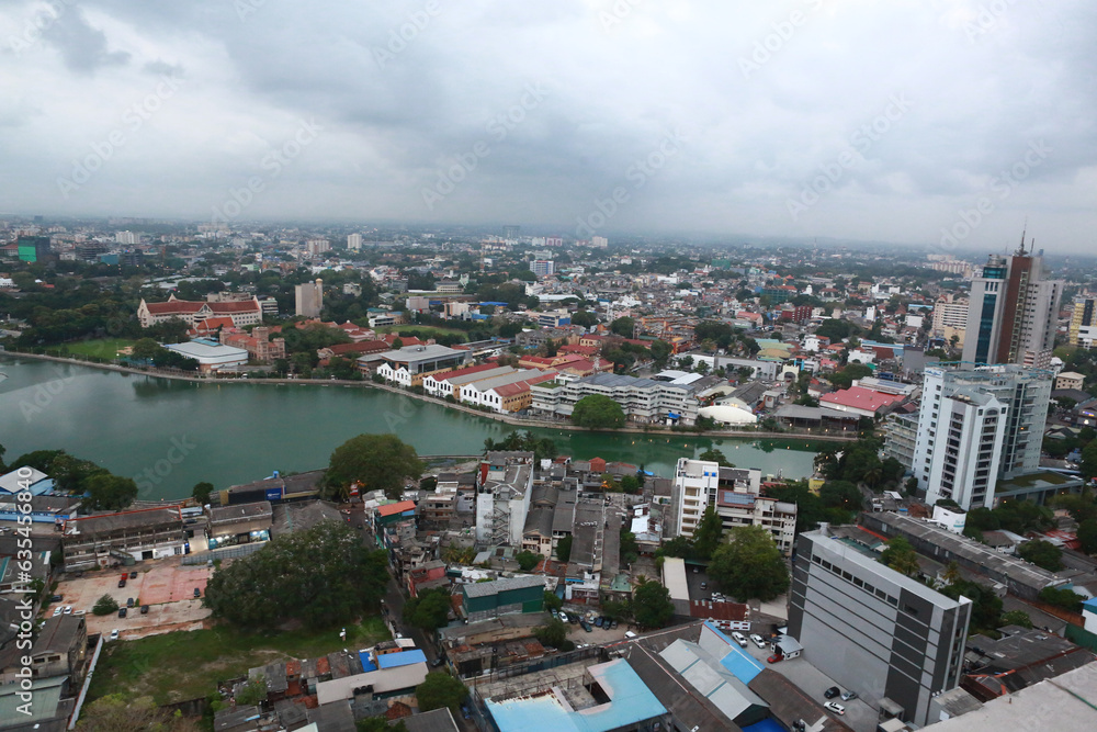 Obraz premium aerial view