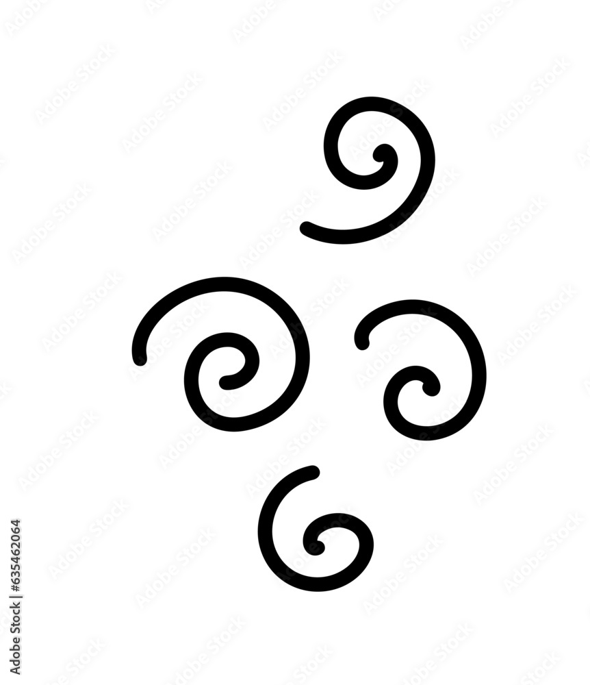 Hand drawn curved line shape. doodle wind blow, gust design isolated on white background. vector illustration emotion effect decoration icon. Hand drawn curved line shape. doodle wind blow, gust design isolated on white background. vector illustration emotion effect decoration icon.