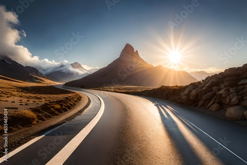 road in the mountains