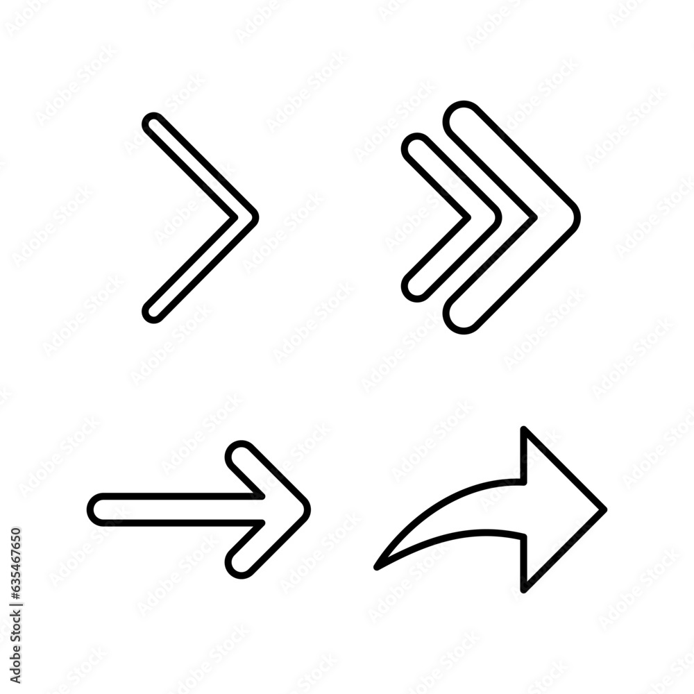 Arrow icon. Arrow symbol. Arrow icon for your web design. Arrow icon. Arrow symbol. Arrow icon for your web design.