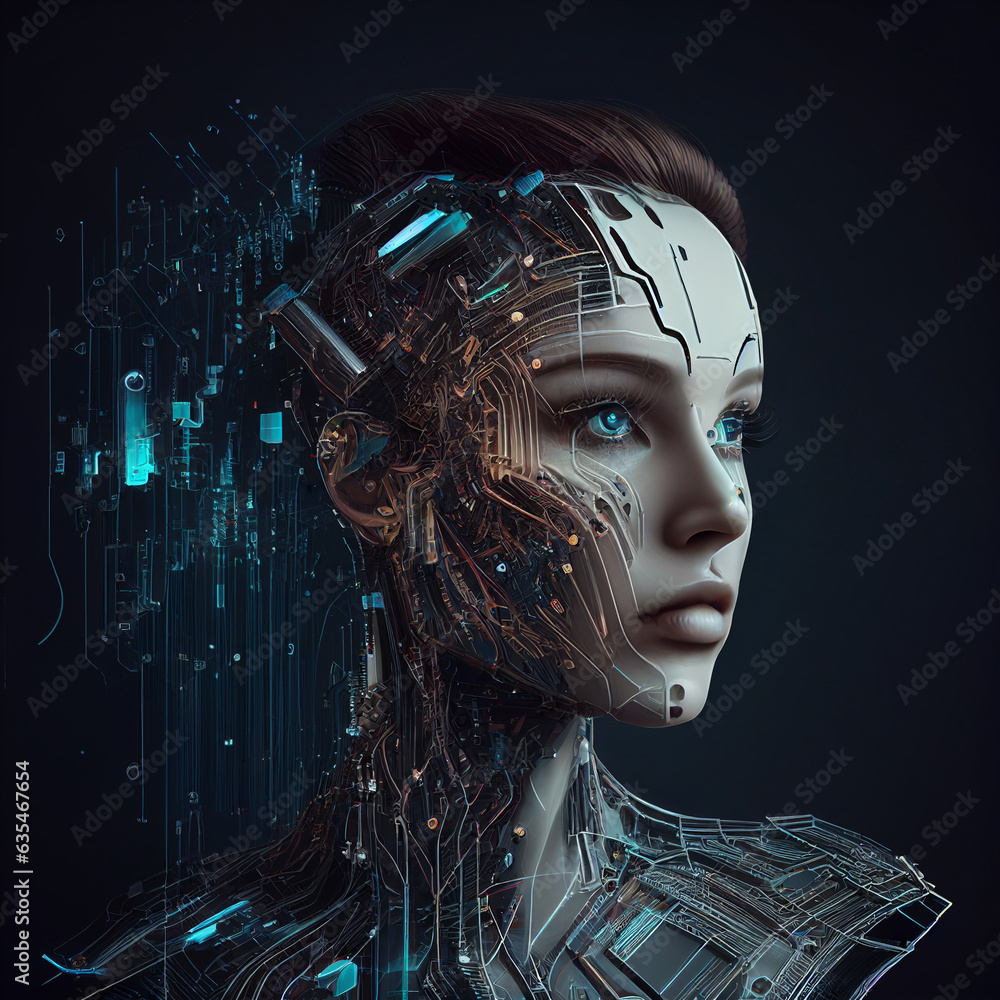 Artificial intelligence concept