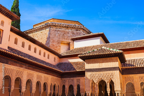 Lions Palace at Court of Lions, Alhambra Fortress