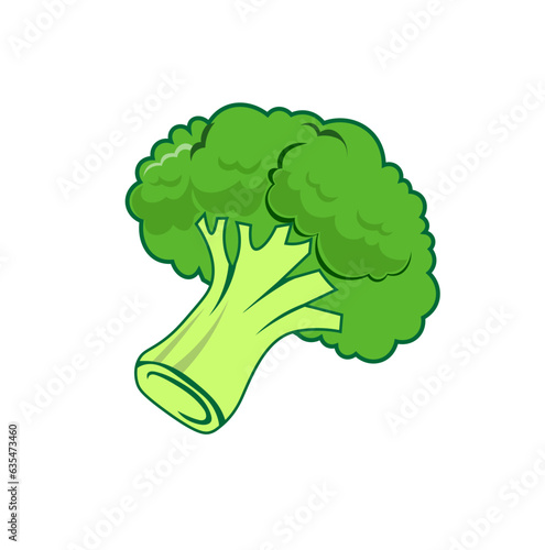 broccoli isolated on white background