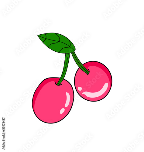 illustration of cherry