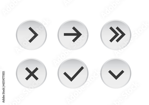 Free Download buttons for web - GFXLoad