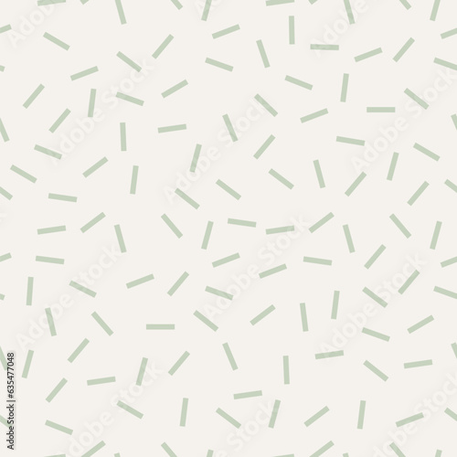 Memphis fabric design pattern - seamless vector dashes