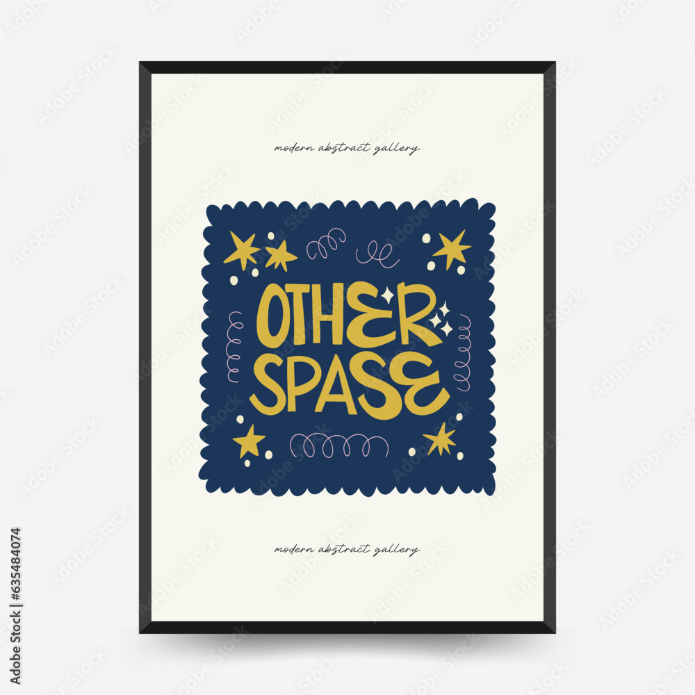 Abstract space and cosmos posters template. Modern trendy Matisse minimal style. Astronomy and Stellar decor. Hand drawn design for wallpaper, wall decor, print, postcard, cover, template, banner Abstract space and cosmos posters template. Modern trendy Matisse minimal style. Astronomy and Stellar decor. Hand drawn design for wallpaper, wall decor, print, postcard, cover, template, banner