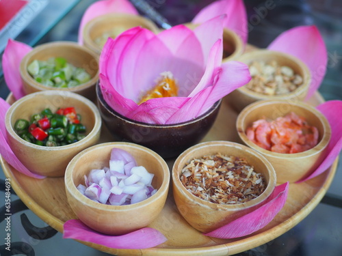 Miang Kham  herbal dessert from Thailand