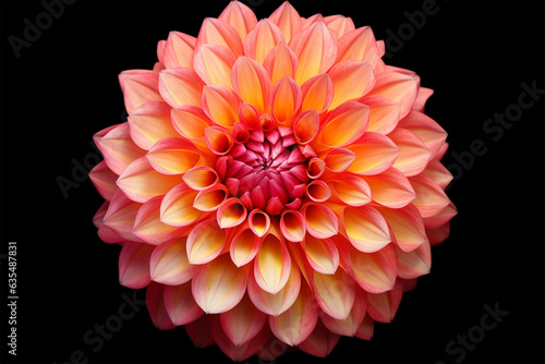 a beautiful dahlia flower