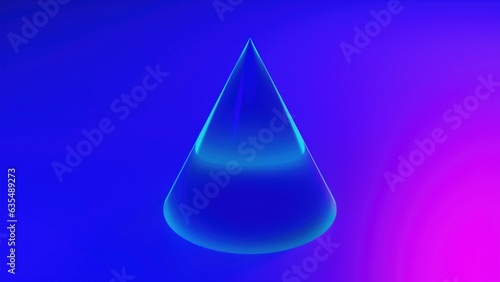 Abstract 3d cone