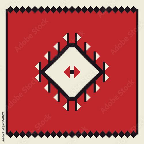Ethnic, Arabic, Albanian, sadu, Geometric Patterns 01
