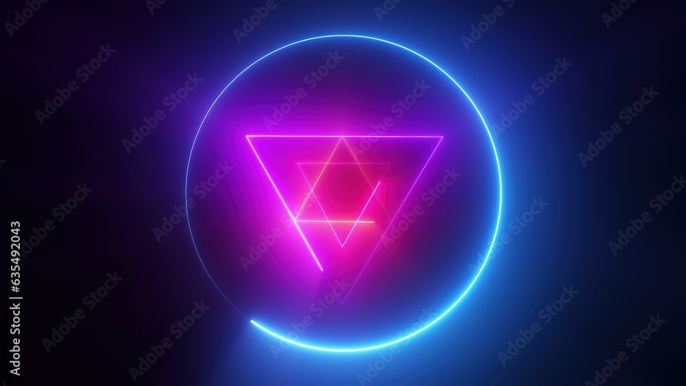 Magic neon sign Magic neon sign