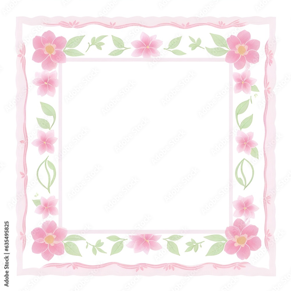 pink rose frame pink rose frame