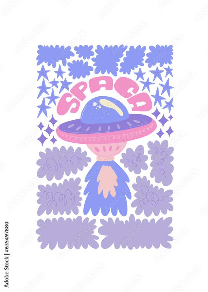Space and cosmos abstract elements. Astronomy and Stellar composition. Modern trendy Matisse minimal style. Universe and Galaxy poster, invite. Vector arrangements for greeting card Space and cosmos abstract elements. Astronomy and Stellar composition. Modern trendy Matisse minimal style. Universe and Galaxy poster, invite. Vector arrangements for greeting card
