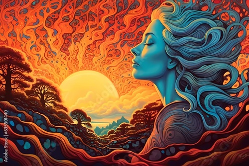 Eyes of Enchantment: Exploring Lucid Dreams and Fantastical Vistas
