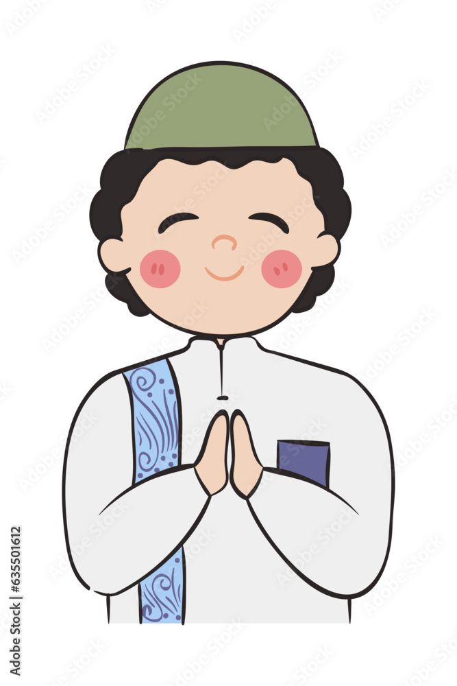 Muslim people greetings