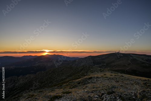 Atardecer en la Maliciosa