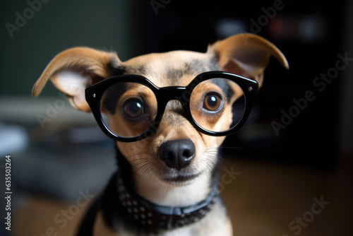 Hunde mit großer Brille © Jürgen Fälchle