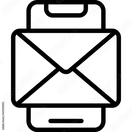 Mobile Mail Icon