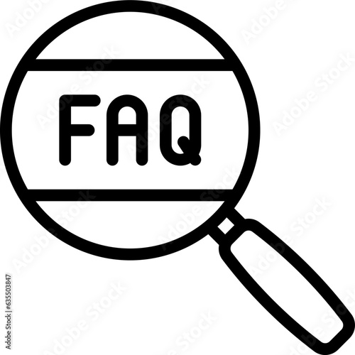 Search FAQ Icon